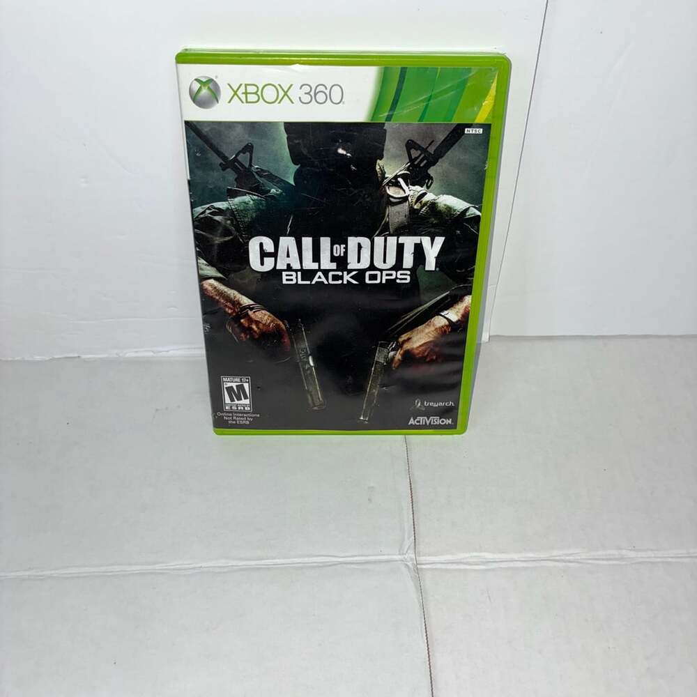Call Of Duty Black Ops Xbox 360 Video Game Complete